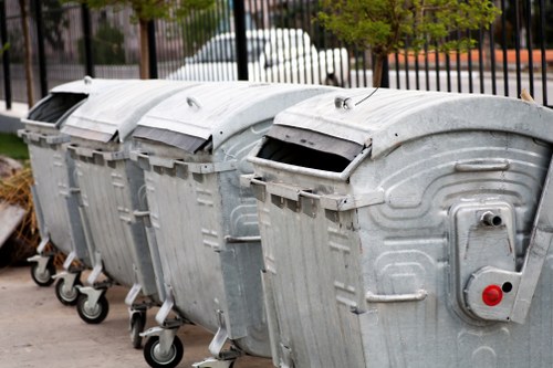 Business waste removal services in Southwark office setting