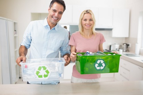 Clean and organized waste removal facilities in Southwark